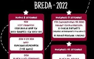 Festa Major Breda 2022